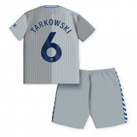 Otroški Nogometni dresi Everton James Tarkowski #6 Tretji 2023-24 Kratek Rokav (+ Kratke hlače)